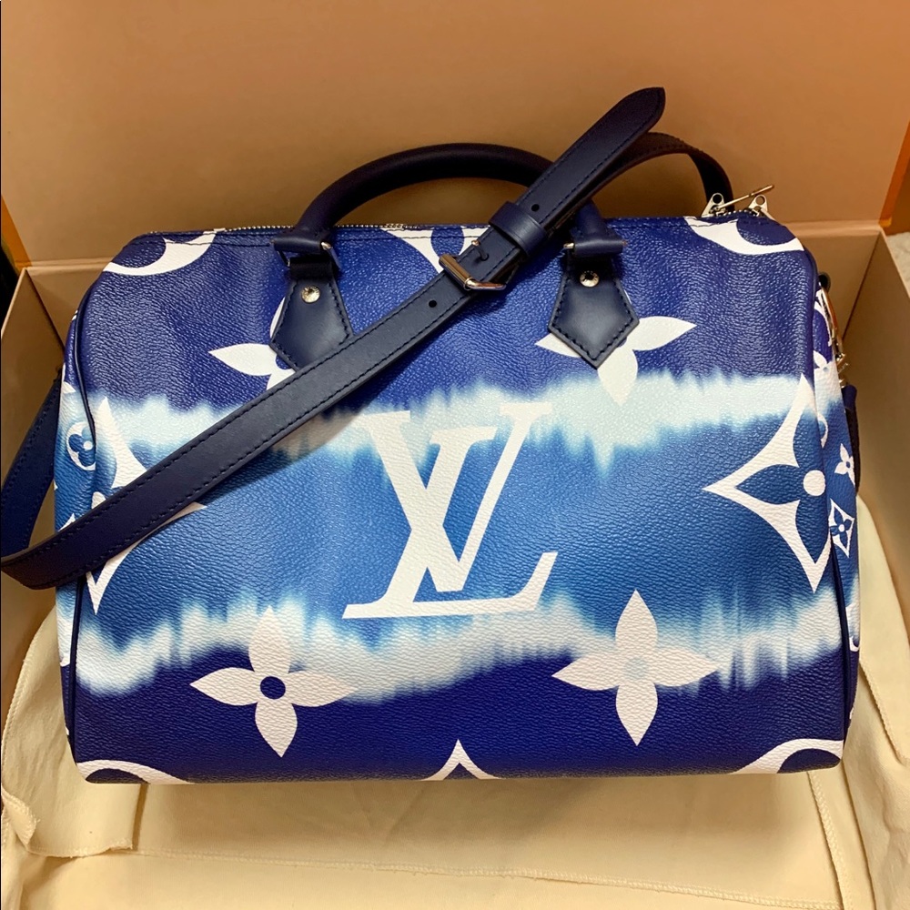 LV ESCALE SPEEDY BANDOULIERE 30- BLEU